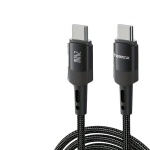 240W USB-C Laadimiskaabel IPhone Samsungile Pixelile, Juoda