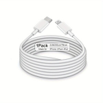BANETY 3.05m PD Kiire Laadija & Sync USB-C-Piksel Kaabel, MFi Sile Viimistlus., 1 pakuotė - 6,6 pėdos / 2 m