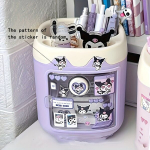 Sanrio Hello Kitty My Melody Kuromi Lauaorganisaator, Suur Pliaatsitops, Kulomi