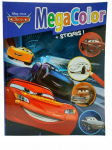 COLOR MEGA COLOR Disney PIXAR Cars kleebised