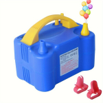 Pulmadeks tarvikud T&auml;histamine Kiire T&auml;ispuhutav Balloons Puhur Elektriline Pump., Mėlyna Geltona