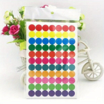 10-Pakk Paberist T&auml;htede ja Numbrite Kleebiste Komplekt, V&auml;rvilised &Uuml;mmargused T&auml;pitavad Sildid DIY, K&auml;sit&ouml;&ouml;, Korraldamiseks, Scrapbooking ja Kaunistamiseks., Spalvoti maži ta&scaron;keliai