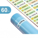 Nimekleebis Kohandatav Veekindel Keskmine Personaliseeritud Kool Kontor Veepudel Pliaats., 60 vnt