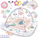 Nukido interaktiivne &otilde;ppematt lastele, suur kolm-&uuml;hes tasuta padjaga