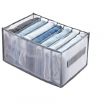 Suure Mahutavusega Kapi Korraldaja Karp 7 Sektsiooniga - Kokkupandav, Pestav, Hall (1-Pack)