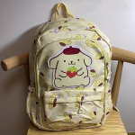Sanrio Trendikas Seljakott - Armas Kuromi, Minu Meloodia, Hello Kitty & S&otilde;brad Kujundused | Vastupidav Nailon Kool ja Kontorikott Moodsa Tr&uuml;kiga, Pudingo &scaron;uo