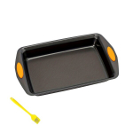 S&uuml;sinikterasest R&ouml;stimispann Komplekt &ndash; 38.1 x 26.67 cm Mittenakku S&uuml;vapann Restiga.