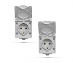Pistikupesa v/a 1V, Videx Binera, hall, IP65 (2 tk.)