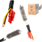 K&uuml;ttekeha Rosfix 858D &ndash; T&auml;pne temperatuuriandur, Vastupidav spiraal, V&otilde;imsus 230 V