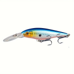 1tk Minnow Kalap&uuml;&uuml;gimeelitised, 11cm/10.5g Ujuv V&otilde;nkuv Raske S&ouml;&ouml;t, Kunstlik Crankbait Haugi Bassile., 7#