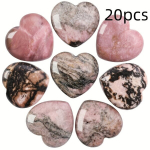 1/8/20/30/50/100tk Naturaalne Rodoniidi Armastuse Kivid (2.54 Cm), 20 vnt