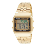 Meeste k&auml;ekell Casio Vintage kuldne
