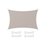 P&auml;ikesevari, SONGMICS, 2 x 3 m, Taupe