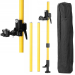 Statiiv Rosfix 405cm &ndash; Teleskoopiline, Kerge alumiiniumkorpus, 1/4" keere, Kaal 1.48 kg