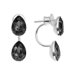 Naiste k&otilde;rvar&otilde;ngad Diamond Sky &bdquo;Dew Drop (Silver Night)&ldquo; koos Swarovski kristallidega DS03A268