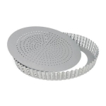 Patisse - Perforeeritud quiche vorm eemaldatava p&otilde;hjaga 28cm SILVER-TOP