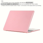 S&uuml;learvuti Kerge Plastikust K&otilde;vakest MacBook Airile Sobiv Kate, Crystal Pink