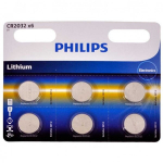 PHILIPS PATAREID CR2032 X6