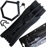 Kokkupandav jalgrattalukk Golden Key