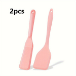 2 tk/set, V&auml;ike Silikoon Kurn Lusikas K&ouml;&ouml;ki, Rožinė - 2vnt