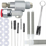 Ventiil Rosfix CleanShot &ndash; Tilgavaba pihustus, Komplekt 10 tihendit, 2 filtrit, Harjad