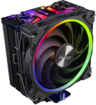 Protsessori jahuti Akasa SOHO H4 Plus 120mm ARGB CPU jahuti - 185W TDP