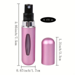 Taas t&auml;idetav parf&uuml;&uuml;mipudel (5 ml), Ry&scaron;kiai rožinė 2