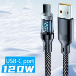 Kiire 120W USB Type-C laadimiskaabel