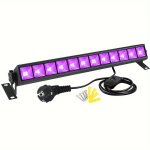 1/3tk 40 LED UV Musta Valgusega Riba, L&uuml;litiga.