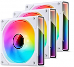 Jonsbo ZK-120W 3-Pack, ARGB, White