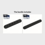 Silikoontrossiga Laudakorraldaja - 3/5/7 Auku USB Juhtmetele, Hiire ja K&otilde;rvaklappide Klambrid