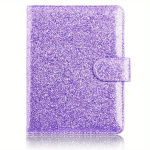 PU Nahk S&auml;delev RFID Blokeeriv Passihoidja, Kaardihoidja. variant-29700, Violetinė