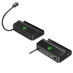 Steam Decki dokijaama jaoks teleri aluse aluse jaoturi hoidiku dokkimisjaam USB C kuni Rj45 Ethernet Type-c laadija Uus k&otilde;rge kvaliteediga -a