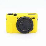 Kaamera Silikoon&uuml;mbris Canon G7xii G7x Ii G7x Mark 2 G7x Iii G7x3 G7x Mark 3 Rubbe Jaoks_Yellow