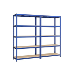 Riiul, SONGMICS, 200x120x60 cm, Sinine