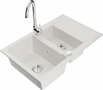 Graniidist k&ouml;&ouml;givalamu Mexen Gaspar koos segisti ja sifooniga, White+Chrome