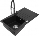 Graniidist k&ouml;&ouml;givalamu Mexen Cesar koos segisti ja sifooniga, Black+Black/Chrome