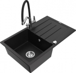 Graniidist k&ouml;&ouml;givalamu Mexen Bruno koos segisti ja sifooniga, Black+Black/Chrome