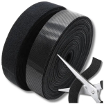 Velcro lint, Velcro lint kaablite sidumiseks, must, 10 m