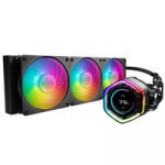Cooler Master MasterLiquid 360 ION vedelikjahuti, LGA1700, AM5, 12 cm ARGB ventilaator, alumiiniumradiaator, aktiivjahutus