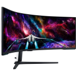 Samsung Odyssey S57CG954NU 57" 8K Ultra HD Kumer Gaming Monitor, QLED, 240Hz, VESA, USB Hub, Must/Valge