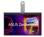 ASUS ZenScreen MQ16AHE 15.6" OLED Full HD S&uuml;learvuti Monitor, H&otilde;bedane, 1920x1080, 1.073 Miljardi V&auml;rvi, Tasane Kuju, Suure Kontrastiga 100000:1, Kerge Tarbimine 6 kWh/1000h, K&otilde;rge Energiaklass