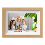 Braun digitaalne pildiraam pruun DigiFrame 10W WiFi buche+wei&szlig;es Passepartout