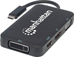 Manhattan adapter USB 3.1 4-fach HDMI/DisplayPort/VGA/DVI