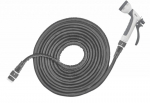 Kastmisvoolik otsikuga Bradas Twist Hose, 6x12 m, hall