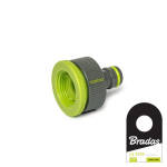 Kraaniliitmik sisekeermega 1" / 3/4" Bradas LIME LINE