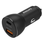 Philips laadija Car Charger 36W with 1 USB-A + USB C