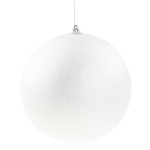 J&otilde;ulupuu kaunistus pol&uuml;st&uuml;reenist pall, 15 cm, 1tk