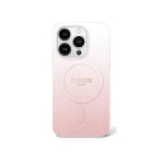 Guess GUHMP16XHGRCELP iPhone 16 Pro Max 6.9" r&oacute;żowy|pink hardcase IML Glitter Gradient MagSafe
