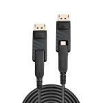 Lindy 20m Mini DisplayPort Kaabel, Must - K&otilde;rglahutus 8K, Topelt MDP-Mees pistikud